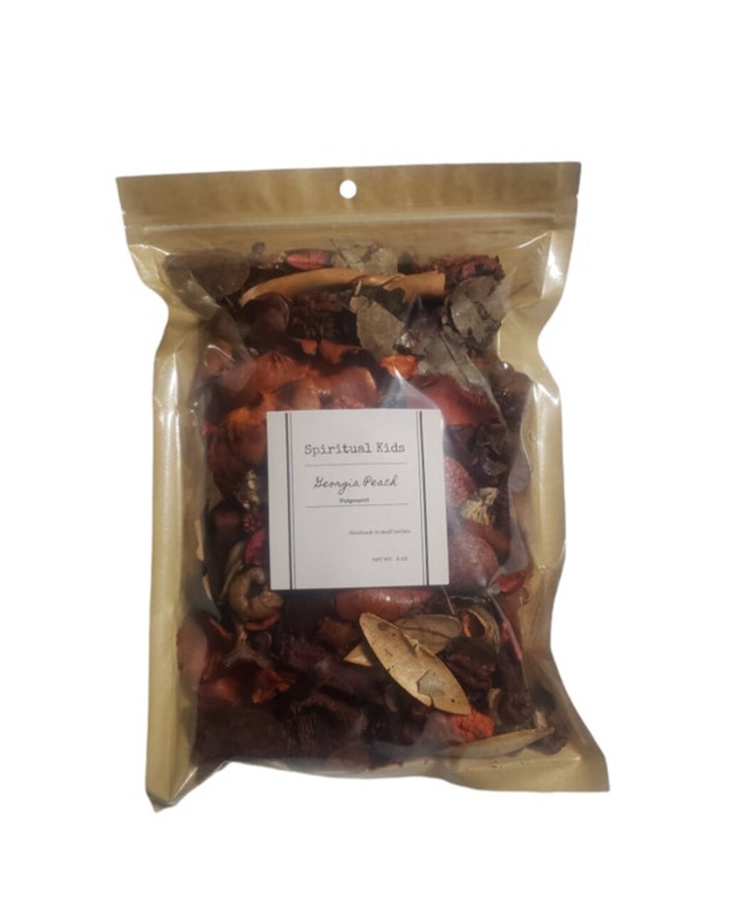 Georgia Peach Potpourri 8oz Bag made with Fragrant/Essential Oils HandMade FREE SHIPPING| Wedding Favors | Fruit Potpourri |